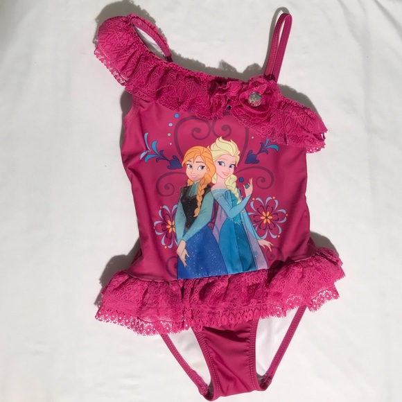 elsa and anna bathing suit